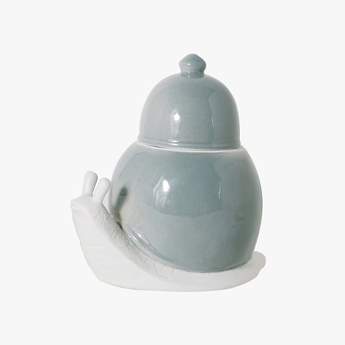 慢生活陶瓷储物罐  蜗牛