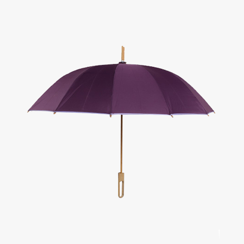 竹语 素色系列伞  绯紫