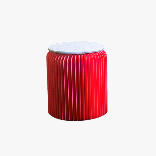 微纸凳  小号-红色